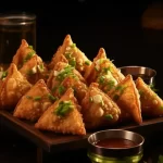 different types of samosas
